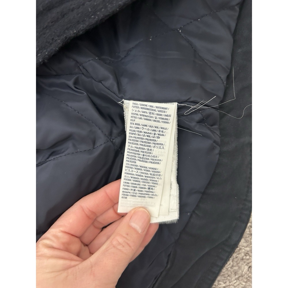 Abercrombie Kids Warm Parka Coat Jacket Navy Size XL - Picture 11 of 13